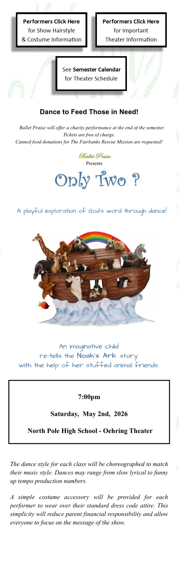 Performence discription